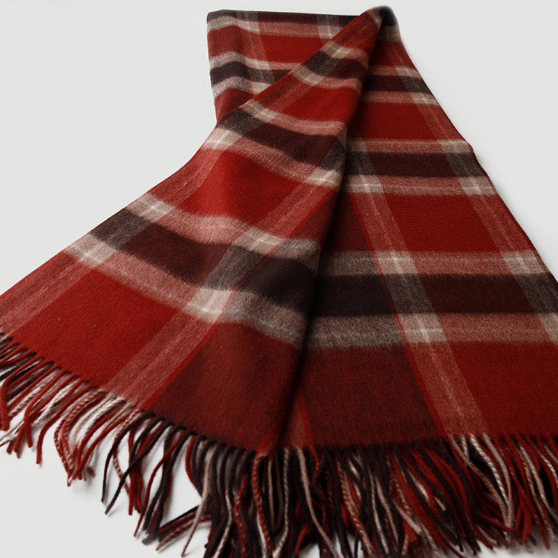 100% Lamb Wool Marjorie Blanket