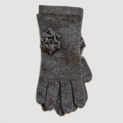 100% Cashmere Rose Glove