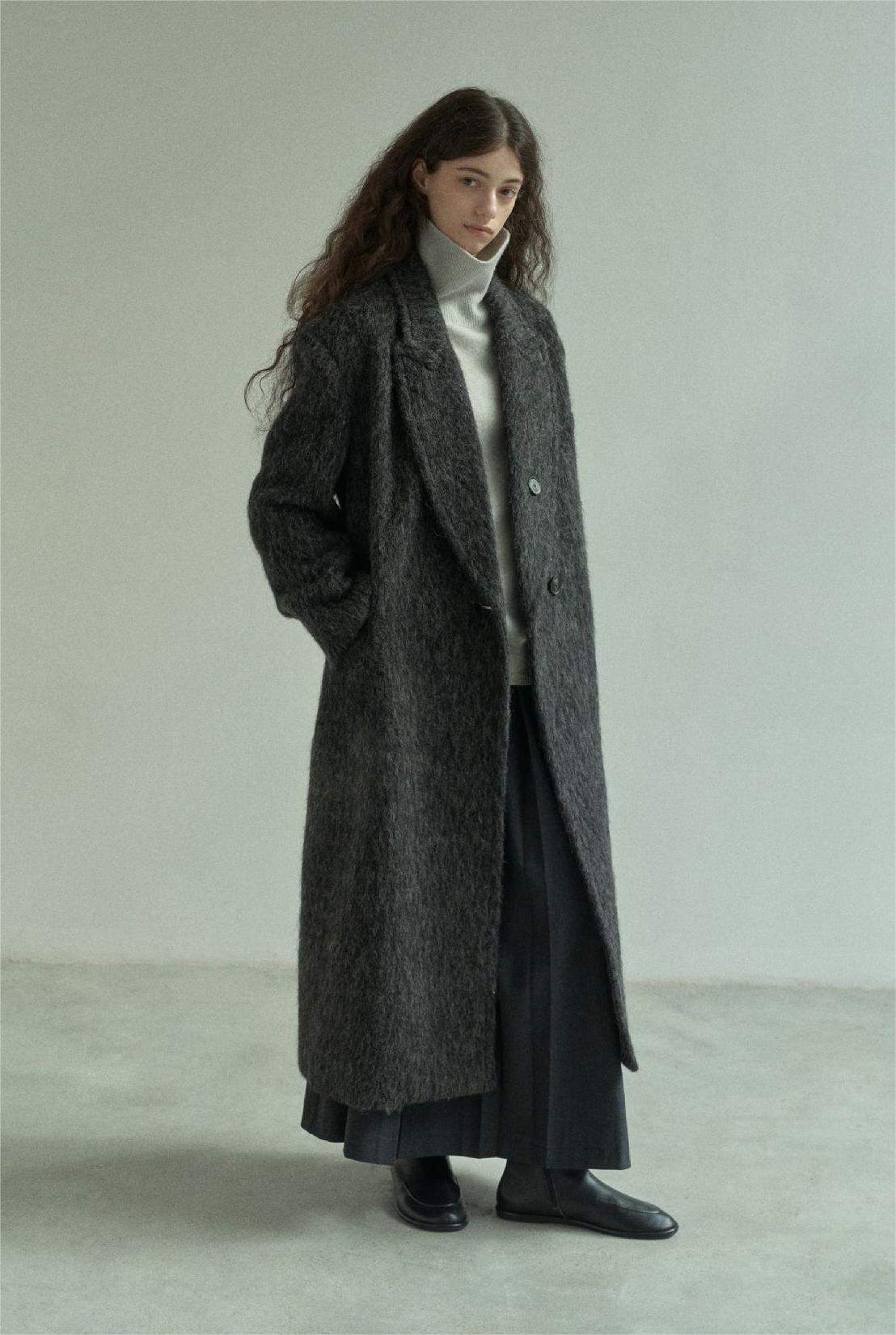 Handmade Lamb Wool Allison Overcoat