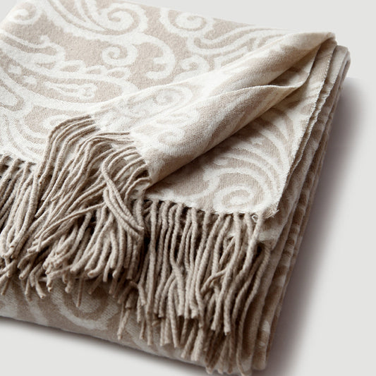 100% Lamb Wool Olga Blanket