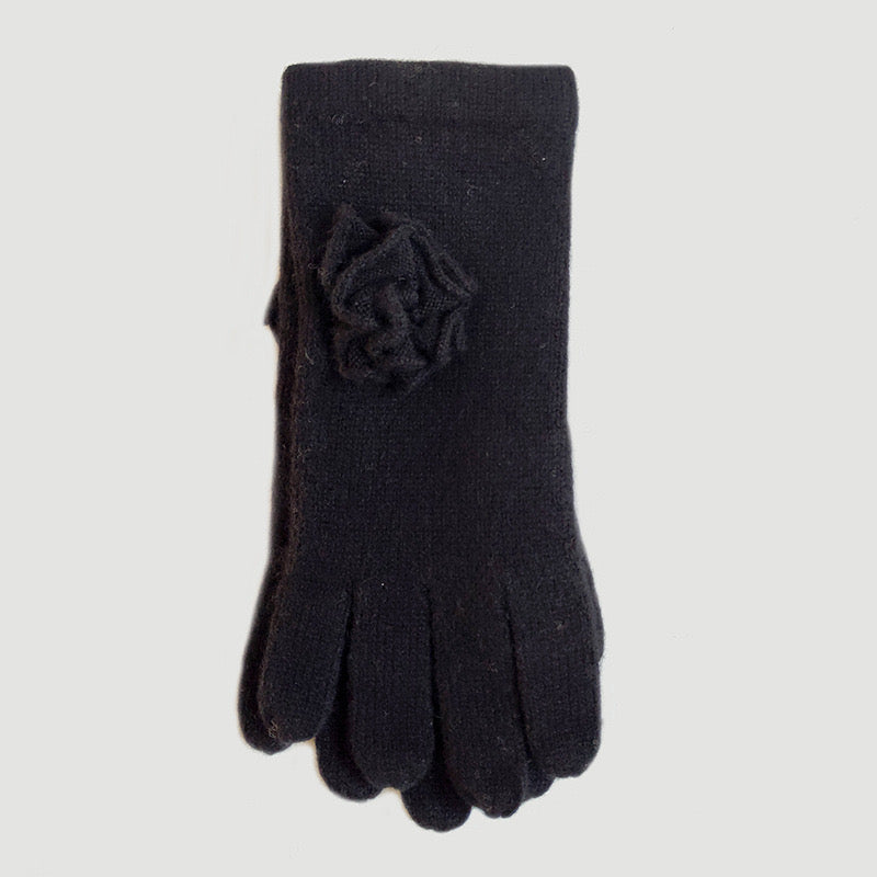 100% Cashmere Rose Glove