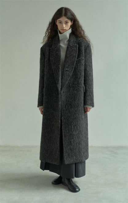 Handmade Lamb Wool Allison Overcoat