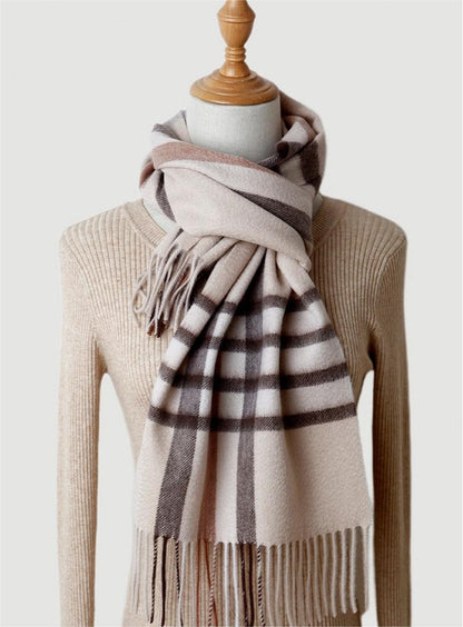 100% Cashmere Sandy Scarves