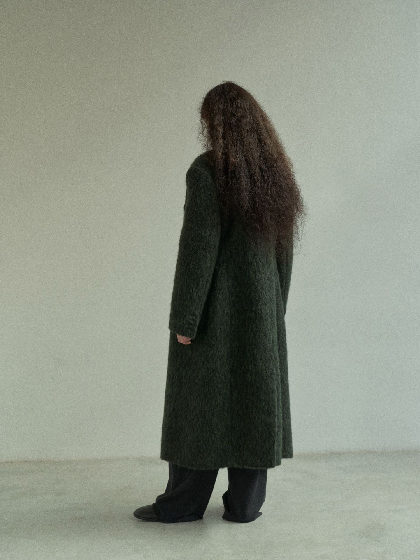 Handmade Lamb Wool Allison Overcoat