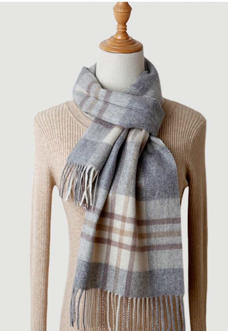 100% Cashmere Sandy Scarves