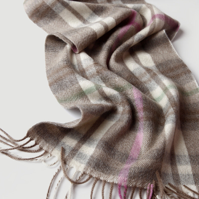 100% Cashmere Sandy Scarves