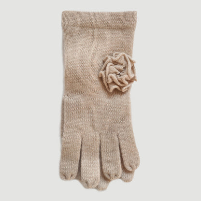 100% Cashmere Rose Glove