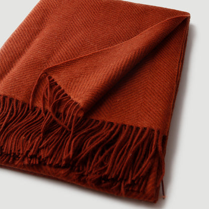 100% Lamb Wool Lauren Blanket