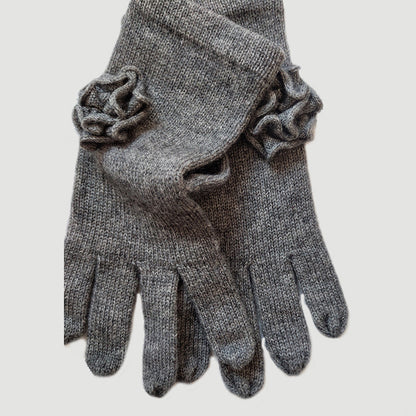 100% Cashmere Rose Glove