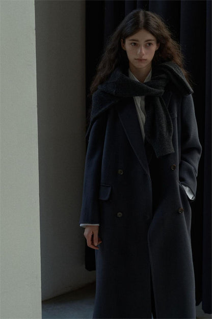 Handmade Lamb Wool Mía Overcoat