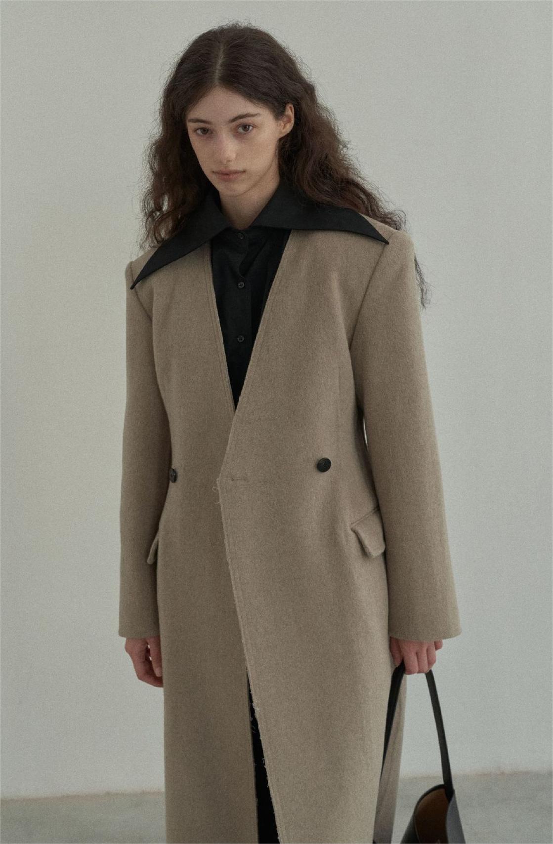 Handmade Lamb Wool Vega Overcoat