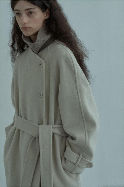 Handmade Lamb Wool Valentina Overcoat