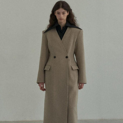 Handmade Lamb Wool Vega Overcoat