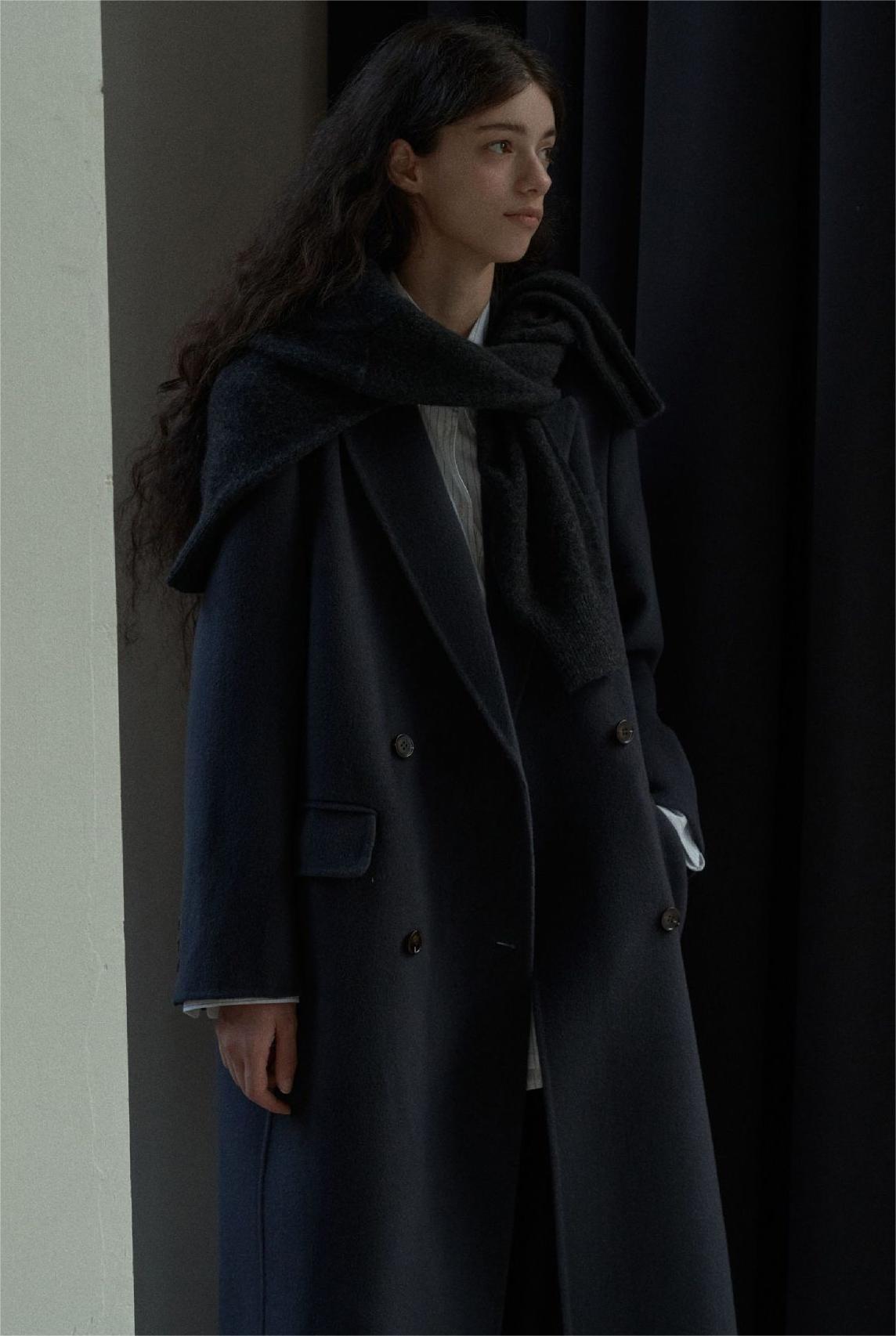 Handmade Lamb Wool Mía Overcoat