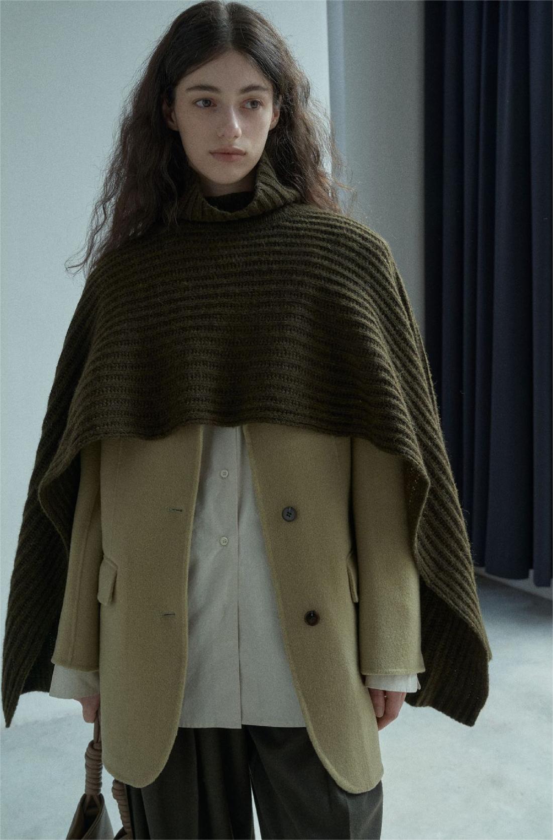 Handmade Lamb Wool Carla Overcoat