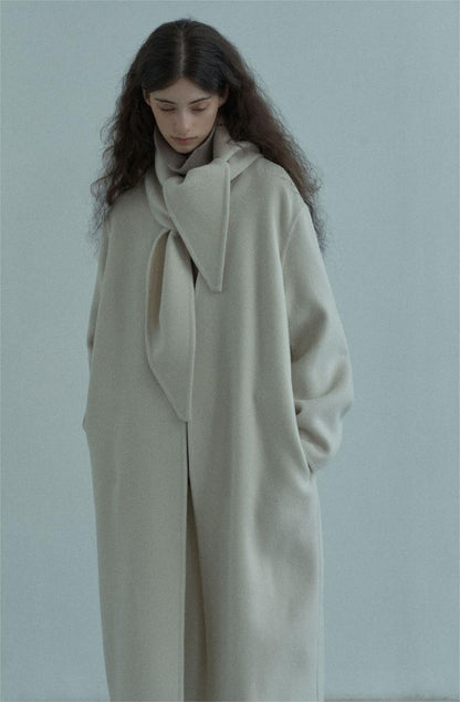 Handmade Lamb Wool María Overcoat