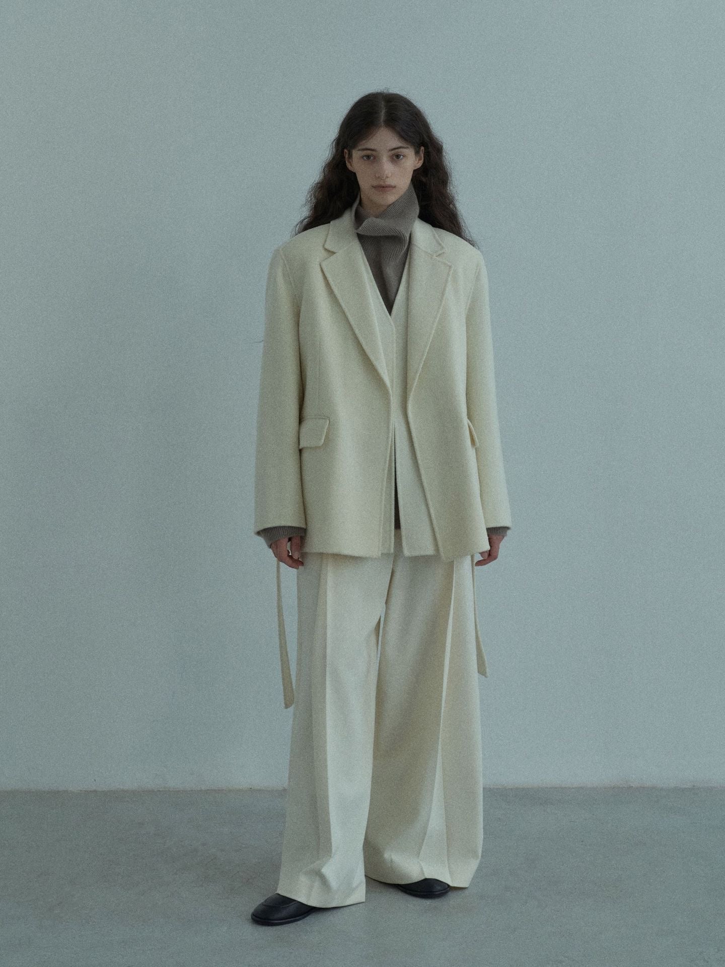 Handmade Lamb Wool Lara Overcoat