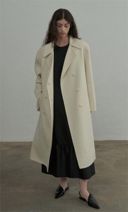 Handmade Lamb Wool Aitana Overcoat