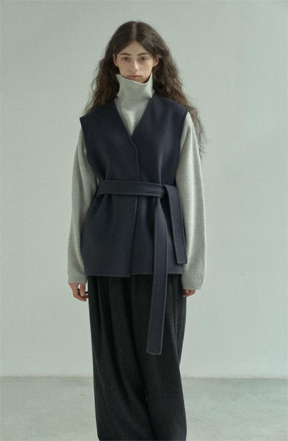 Handmade Lamb Wool Daniela Overcoat