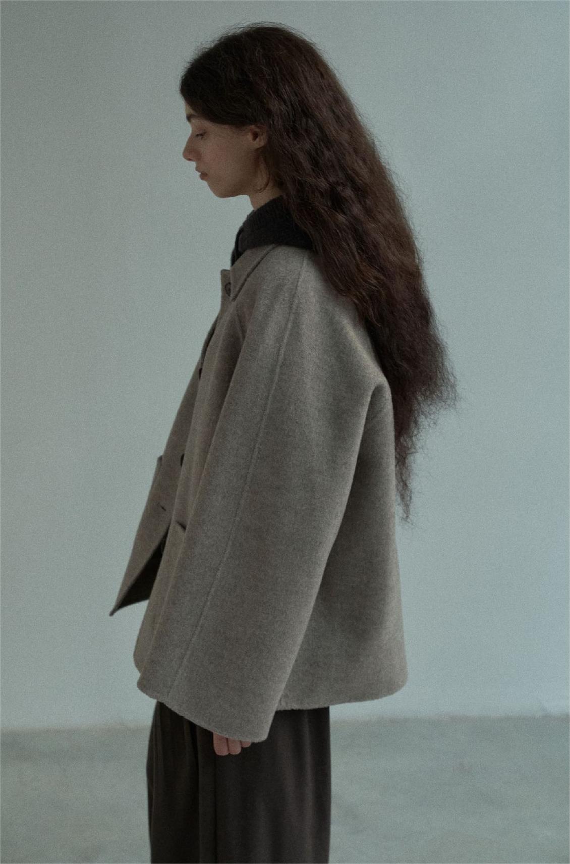 Handmade Lamb Wool Lucía Overcoat