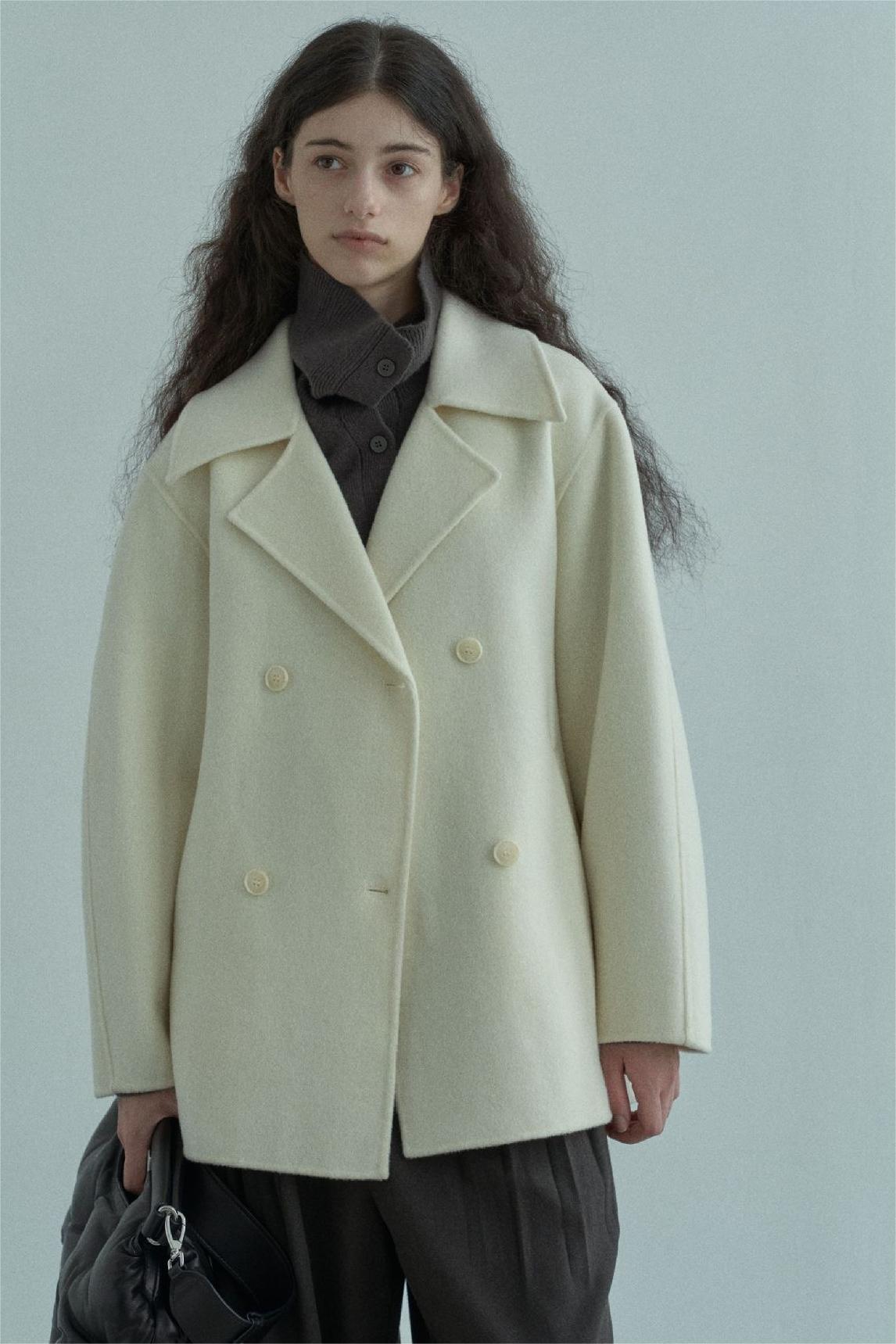 Handmade Lamb Wool Martina Overcoat