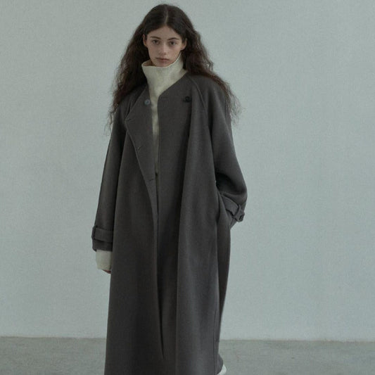 Handmade Lamb Wool Valentina Overcoat