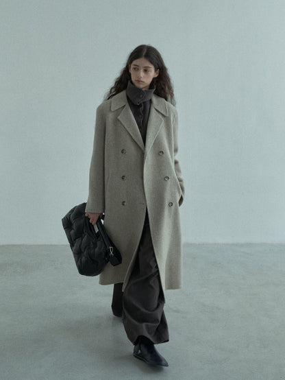 Handmade Lamb Wool Aitana Overcoat