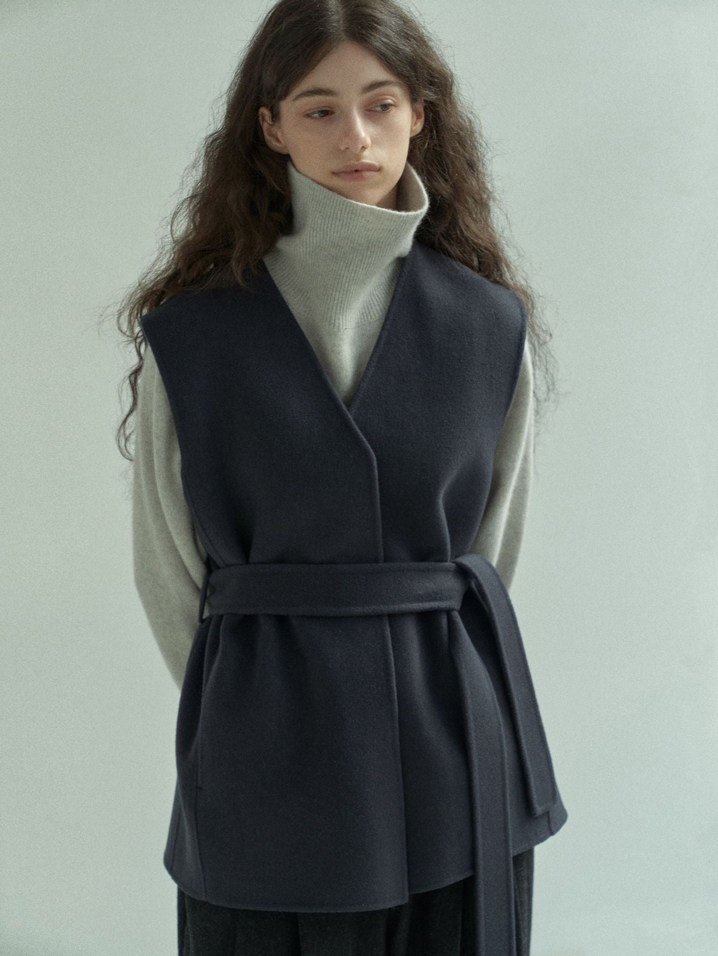 Handmade Lamb Wool Daniela Overcoat