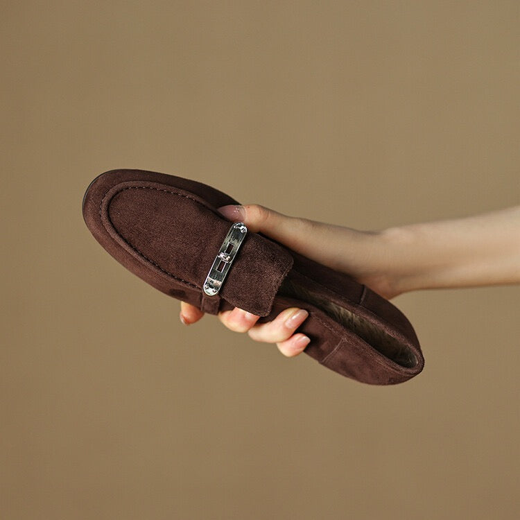 Genuine Lamb Suede Country Walk Loafer