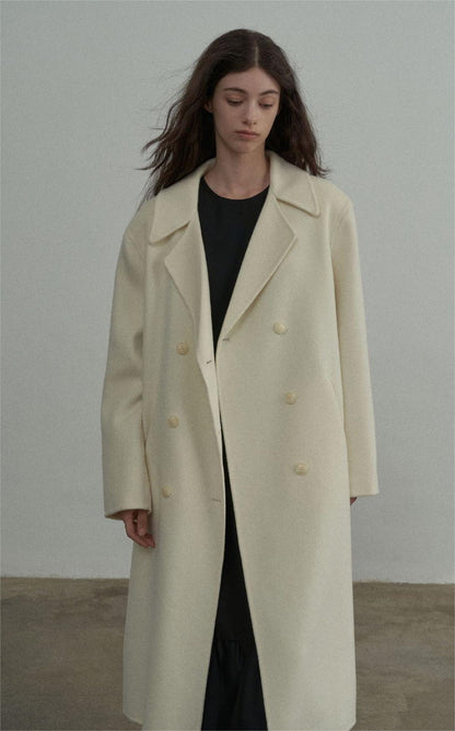 Handmade Lamb Wool Aitana Overcoat