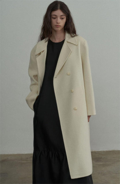 Handmade Lamb Wool Aitana Overcoat