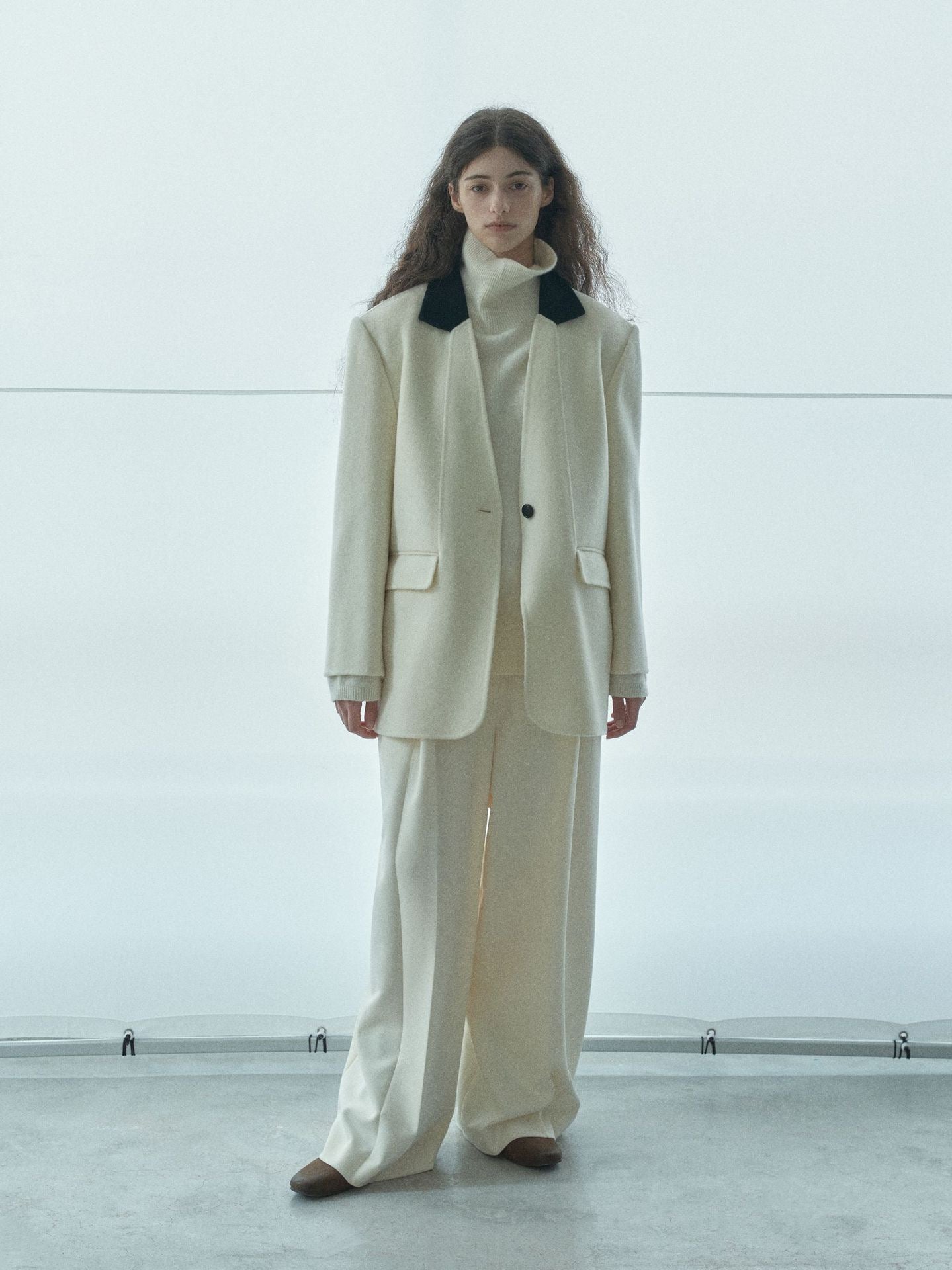 Handmade Lamb Wool Paula Overcoat