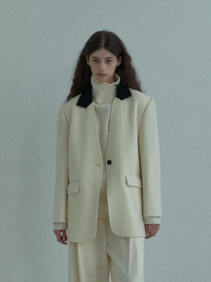 Handmade Lamb Wool Paula Overcoat