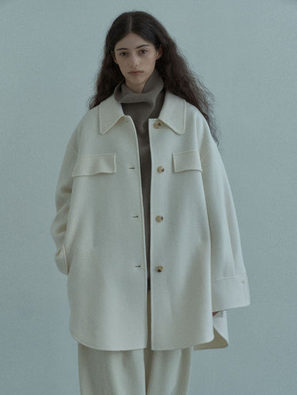 Handmade Lamb Wool Sofía Overcoat