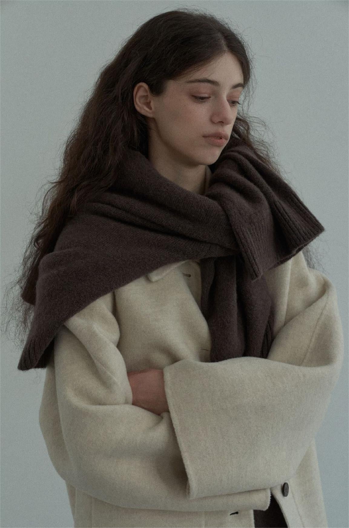 Handmade Lamb Wool Lucía Overcoat