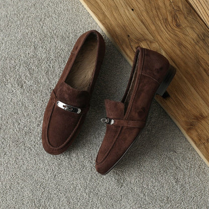 Genuine Lamb Suede Country Walk Loafer