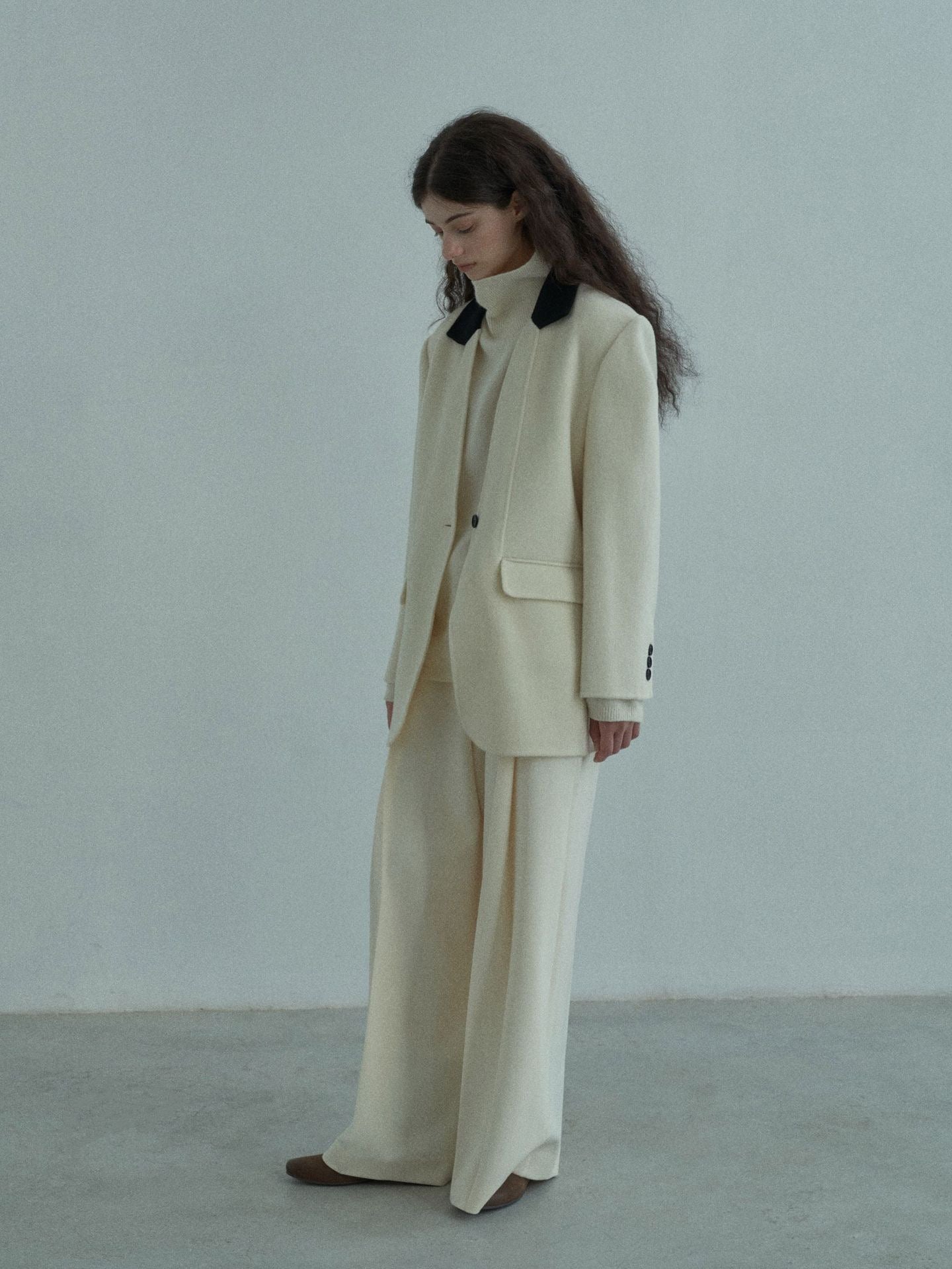 Handmade Lamb Wool Paula Overcoat