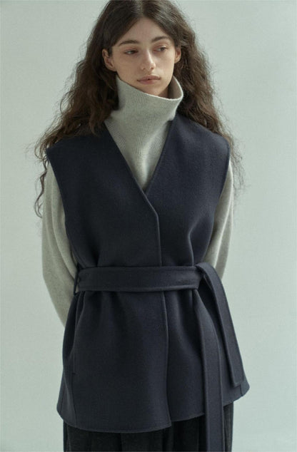 Handmade Lamb Wool Daniela Overcoat