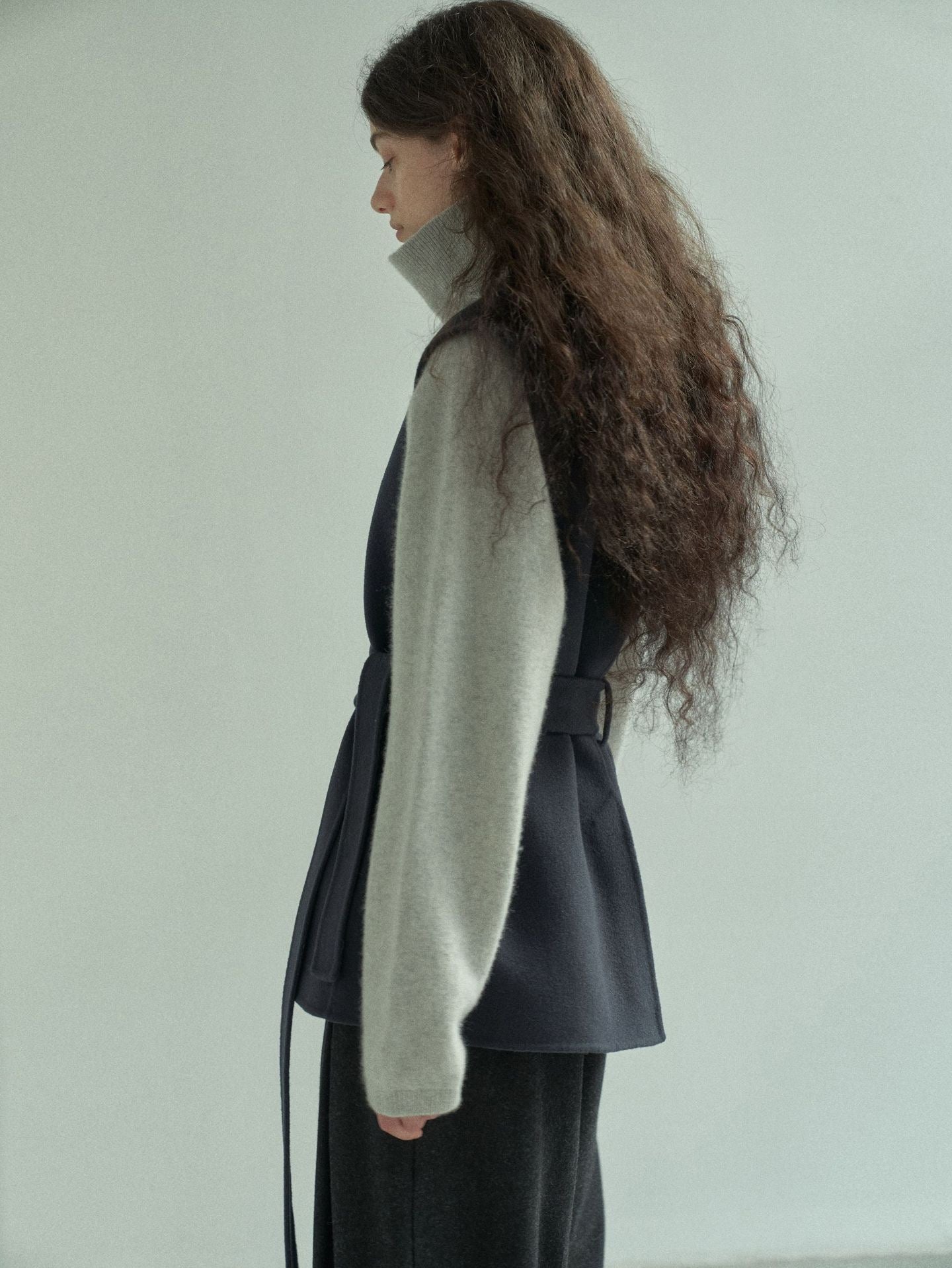 Handmade Lamb Wool Daniela Overcoat