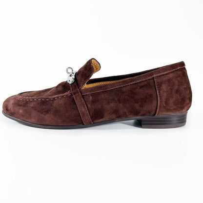 Genuine Lamb Suede Country Walk Loafer