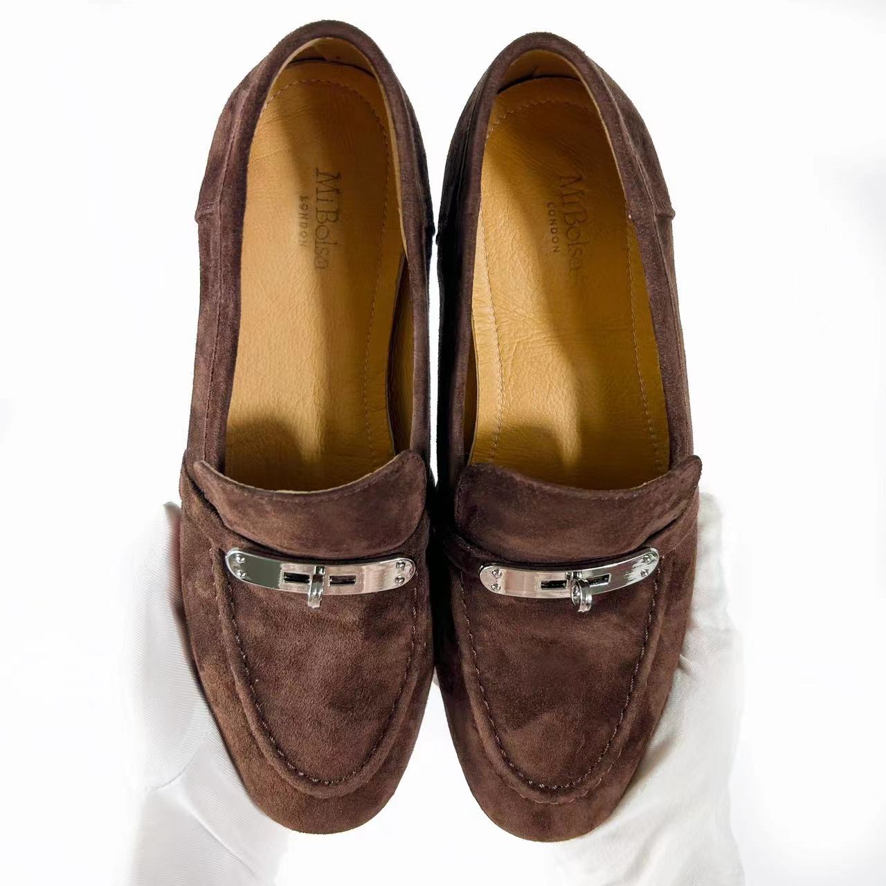 Genuine Lamb Suede Country Walk Loafer